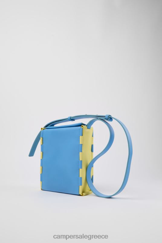 αποκλειστικές τσάντες γραβάτα μπλε και κίτρινη τσάντα χιαστί Camper V20TF1765 μπλε