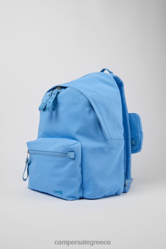 ado blue σακίδιο πλάτης από ανακυκλωμένο βαμβάκι νέες παραλαβές Camper V20TF1761 μπλε