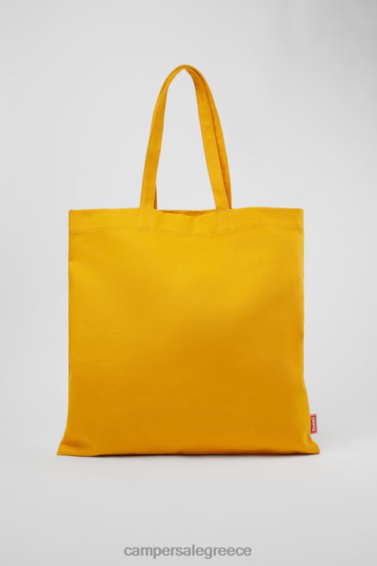 conmigo orange ανακυκλωμένο βαμβακερό tote bag νέες παραλαβές Camper V20TF1864 πορτοκάλι