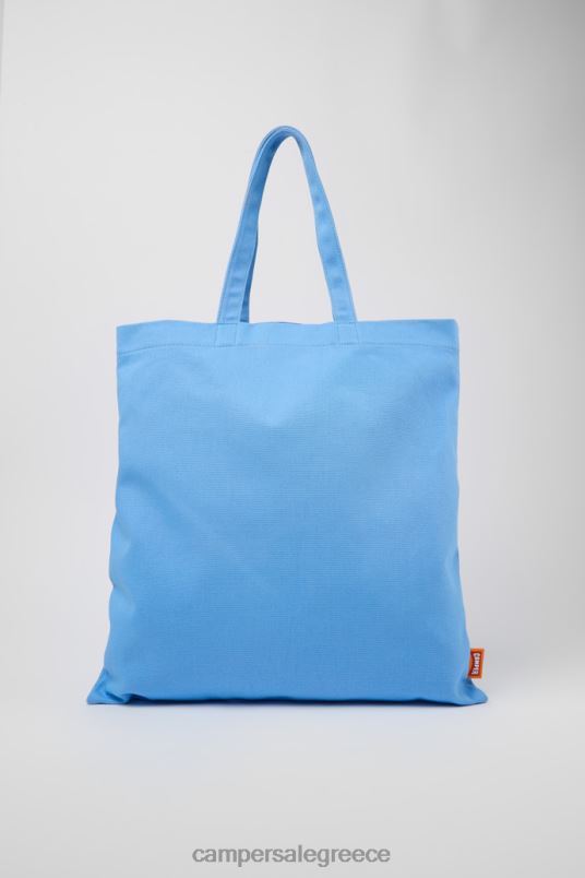 τσάντα tote design conmigo μπλε πορτοκαλί και μαύρο Camper V20TF1768 μπλε