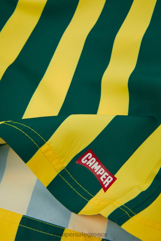 σχέδιο μαγιό σορτς ανακυκλωμένο pet ριγέ σορτς μαγιό Camper V20TF1823 ανακυκλωμένο