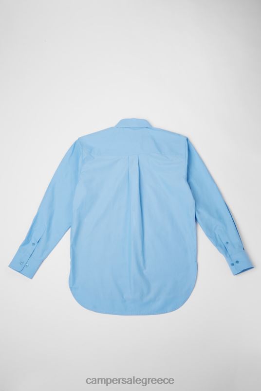 σχέδιο πουκάμισο μπλε unisex πουκάμισο Camper V20TF1831 μπλε