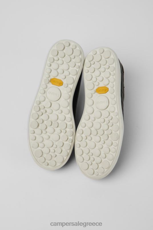 Pelotas προστατεύουν μαύρα δερμάτινα πάνινα παπούτσια για γυναίκες νέες αφίξεις Camper V20TF925 μαύρος