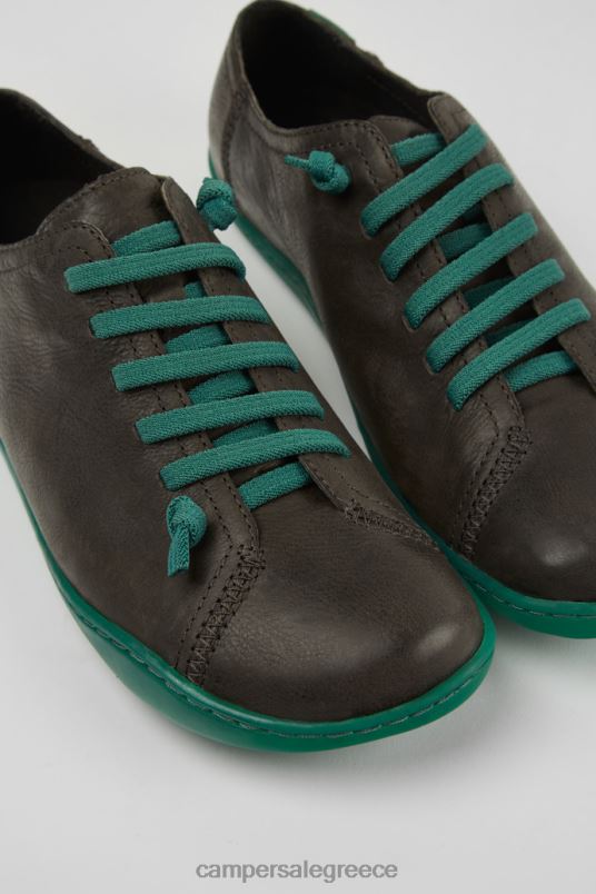 Peu γκρι δερμάτινα παπούτσια αποκλειστικά για γυναίκες Camper V20TF896 γκρί