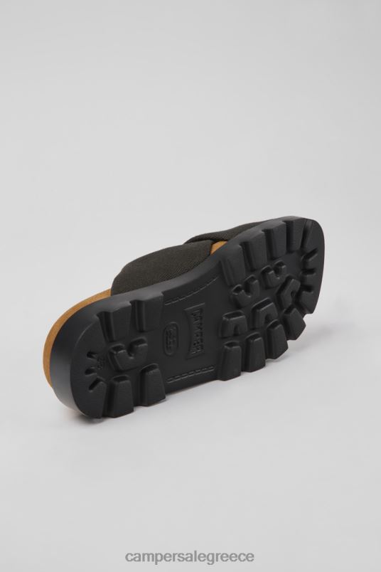 σχέδιο brutus σανδάλι γκρι ανακυκλωμένα βαμβακερά σανδάλια για γυναίκες Camper V20TF845 γκρί