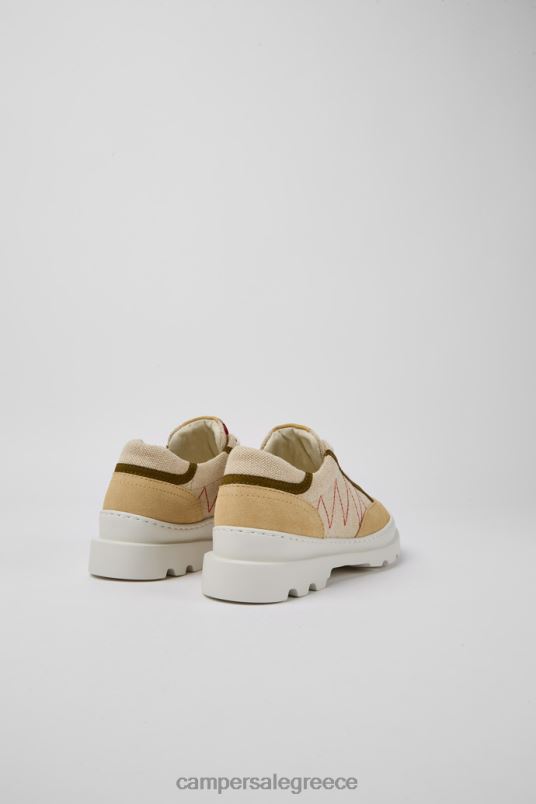 αποκλειστικά γυναικεία αθλητικά παπούτσια brutus μπεζ και πράσινο Camper V20TF915 μπεζ