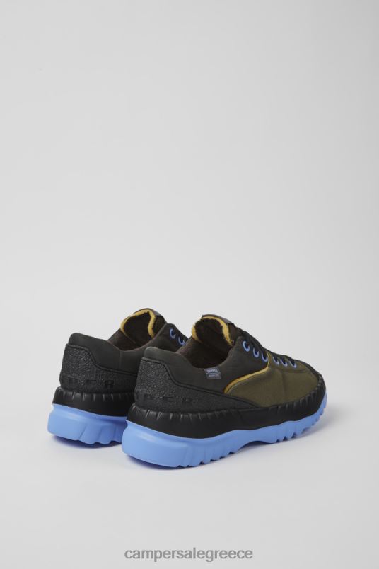 design teix πράσινα και γκρι παπούτσια από ανακυκλωμένο ύφασμα για γυναίκες Camper V20TF889 πράσινος