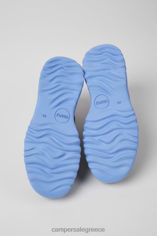 design teix πράσινα και γκρι παπούτσια από ανακυκλωμένο ύφασμα για γυναίκες Camper V20TF889 πράσινος