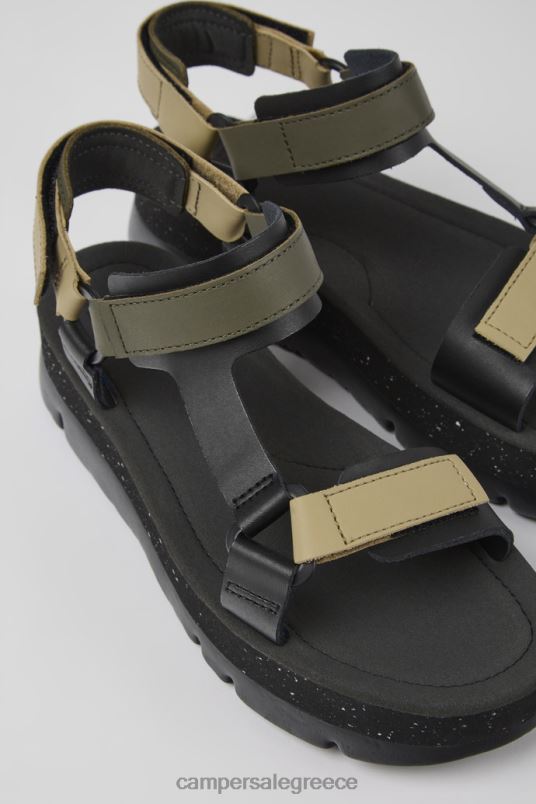 Σχέδιο oruga up πολύχρωμα δερμάτινα σανδάλια για γυναίκες Camper V20TF850 πολύχρωμος