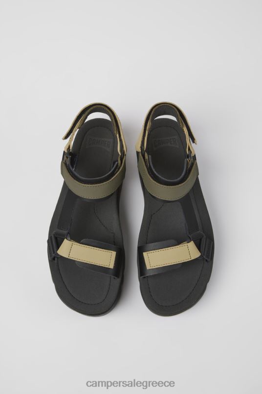 Σχέδιο oruga up πολύχρωμα δερμάτινα σανδάλια για γυναίκες Camper V20TF850 πολύχρωμος