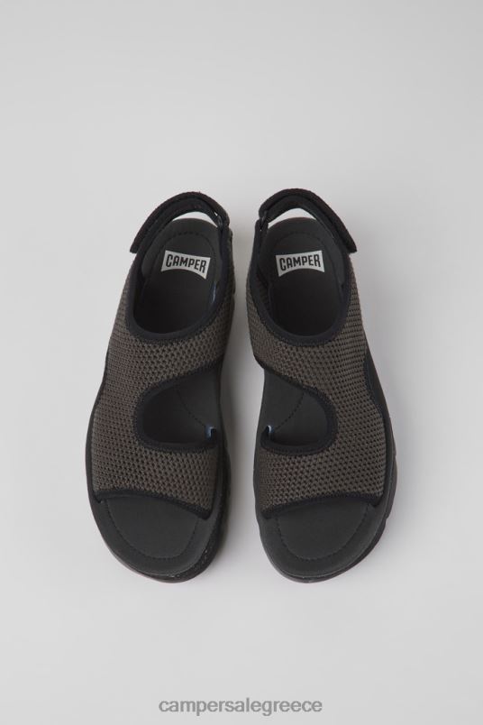 Σχέδιο oruga up γκρι υφασμάτινα σανδάλια για γυναίκες Camper V20TF853 γκρί