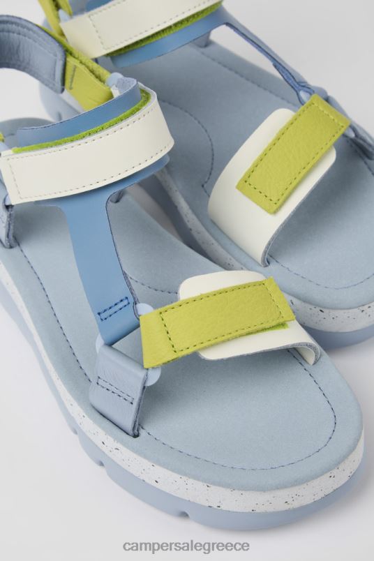 Σχέδιο oruga up πολύχρωμα δερμάτινα σανδάλια για γυναίκες Camper V20TF856 πολύχρωμος