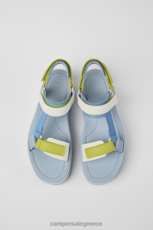 Σχέδιο oruga up πολύχρωμα δερμάτινα σανδάλια για γυναίκες Camper V20TF856 πολύχρωμος