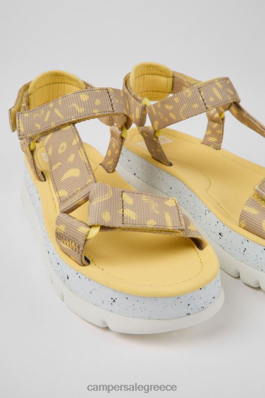 oruga up πολύχρωμα υφασμάτινα σανδάλια για γυναίκες νέες αφίξεις Camper V20TF861 πολύχρωμος