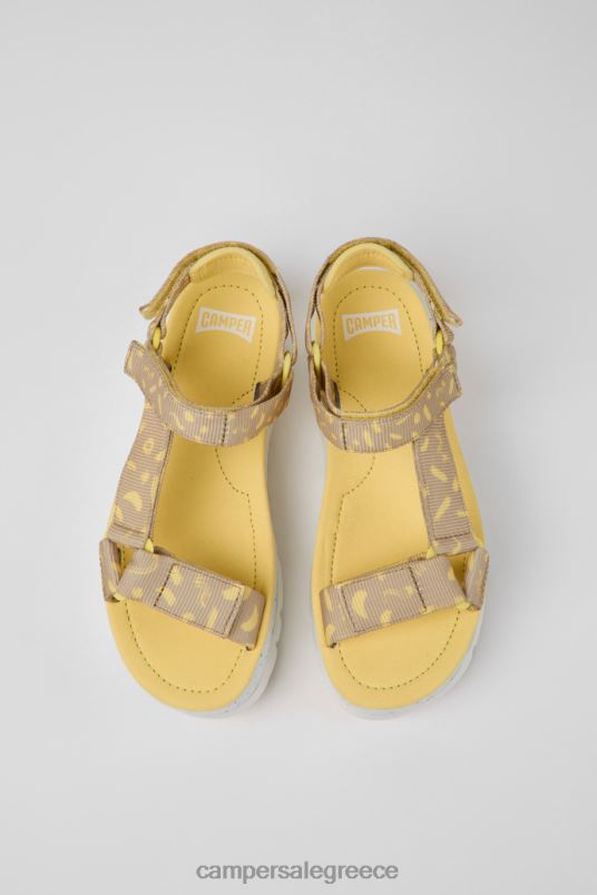 oruga up πολύχρωμα υφασμάτινα σανδάλια για γυναίκες νέες αφίξεις Camper V20TF861 πολύχρωμος