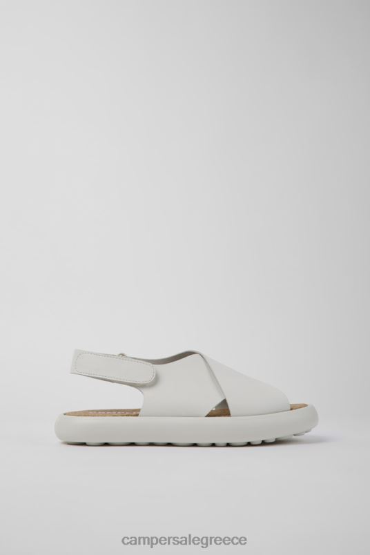 pelotas flota λευκά δερμάτινα σανδάλια για γυναίκες νέες αφίξεις Camper V20TF875 άσπρο