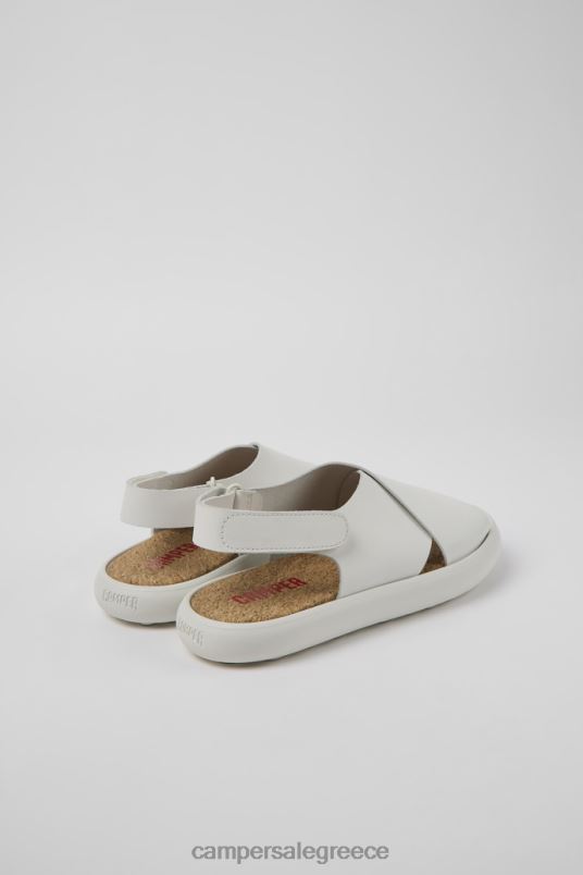 pelotas flota λευκά δερμάτινα σανδάλια για γυναίκες νέες αφίξεις Camper V20TF875 άσπρο