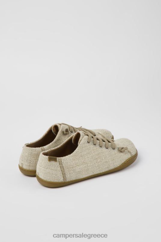 Σχεδιασμός peu μπεζ υφασμάτινα παπούτσια για γυναίκες Camper V20TF837 μπεζ
