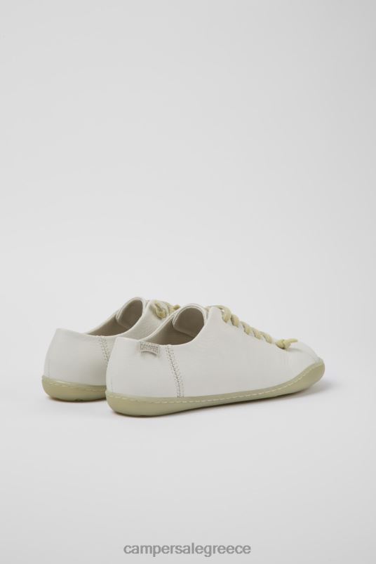 peu λευκά δερμάτινα παπούτσια για γυναίκες αποκλειστικά Camper V20TF881 άσπρο