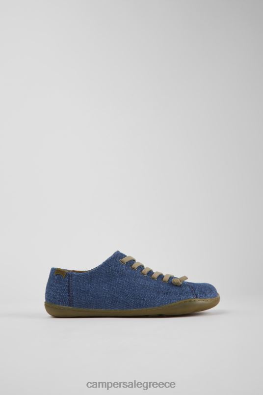σχεδιασμός peu μπλε υφασμάτινα παπούτσια για γυναίκες Camper V20TF882 μπλε