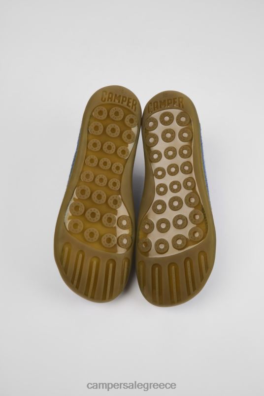 σχεδιασμός peu μπλε υφασμάτινα παπούτσια για γυναίκες Camper V20TF882 μπλε