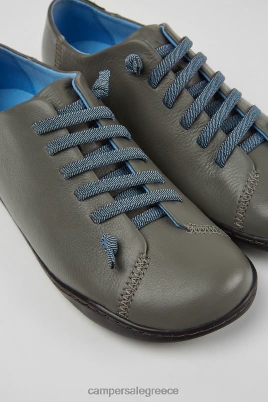 Σχεδιασμός peu γκρι δερμάτινα παπούτσια για γυναίκες Camper V20TF898 γκρί