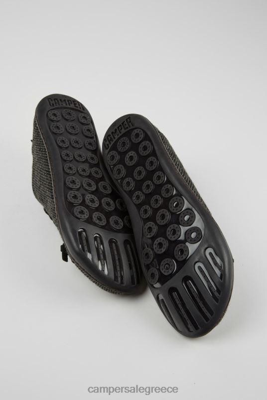 Γυναικεία παπούτσια σχεδιασμού peu γκρι μαλλί και βισκόζη Camper V20TF901 γκρί