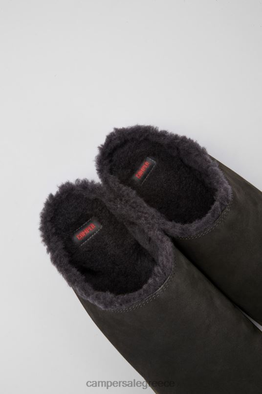 peu σκούρο γκρι παπούτσια nubuck για γυναίκες νέες αφίξεις Camper V20TF935 γκρί