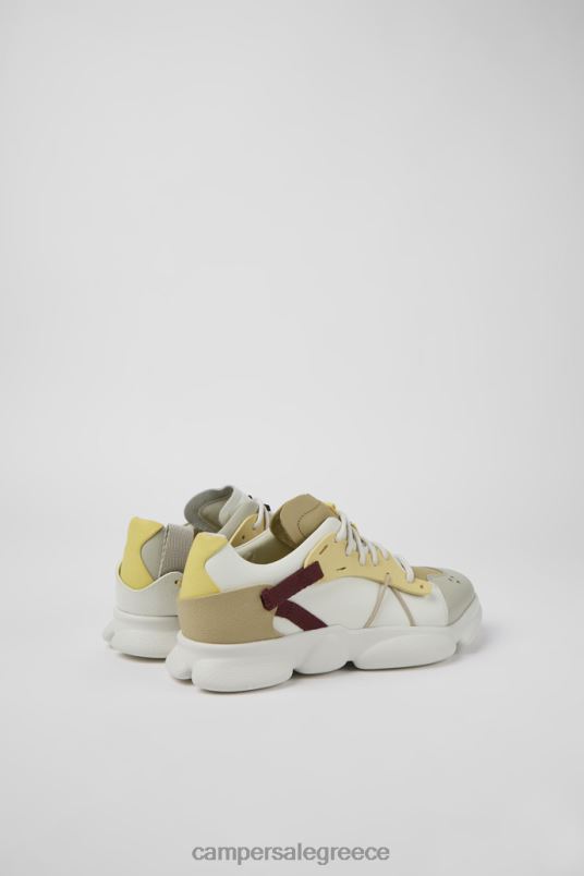 δίδυμα πολύχρωμα δερμάτινα και υφασμάτινα πάνινα παπούτσια για γυναίκες νέες αφίξεις Camper V20TF651 πολύχρωμος