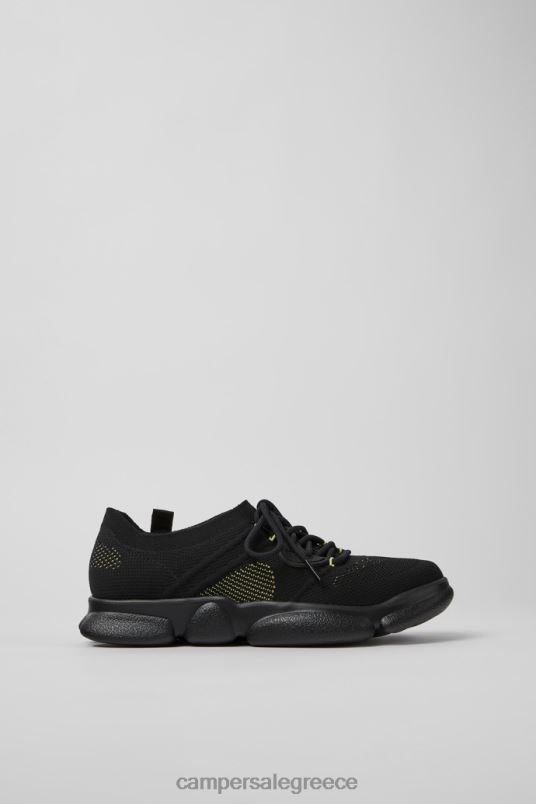 καρστ μαύρα υφασμάτινα πάνινα παπούτσια για γυναίκες νέες αφίξεις Camper V20TF661 μαύρος