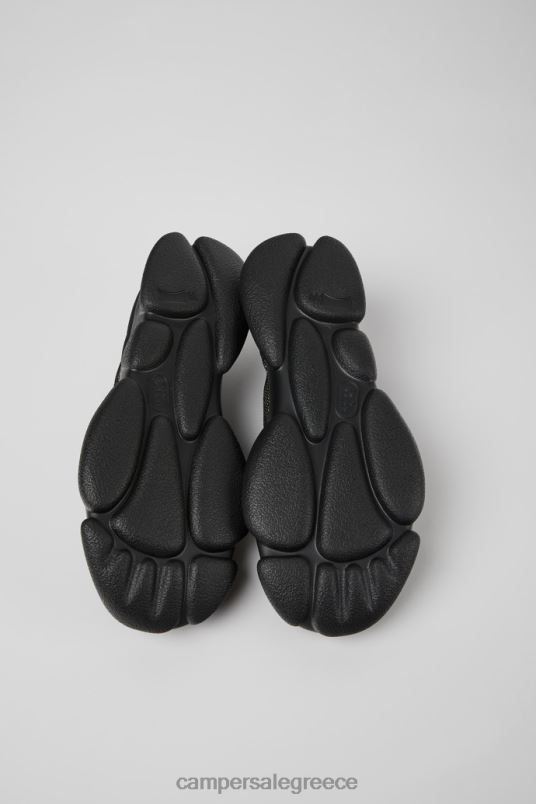 καρστ μαύρα υφασμάτινα πάνινα παπούτσια για γυναίκες νέες αφίξεις Camper V20TF661 μαύρος