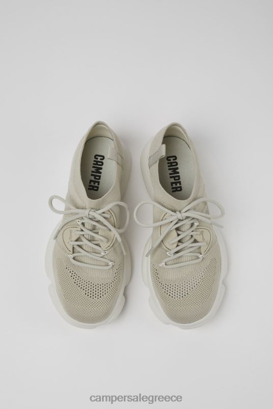 Γυναικεία πάνινα παπούτσια από ύφασμα σε γκρι καρστικό σχέδιο Camper V20TF662 γκρί