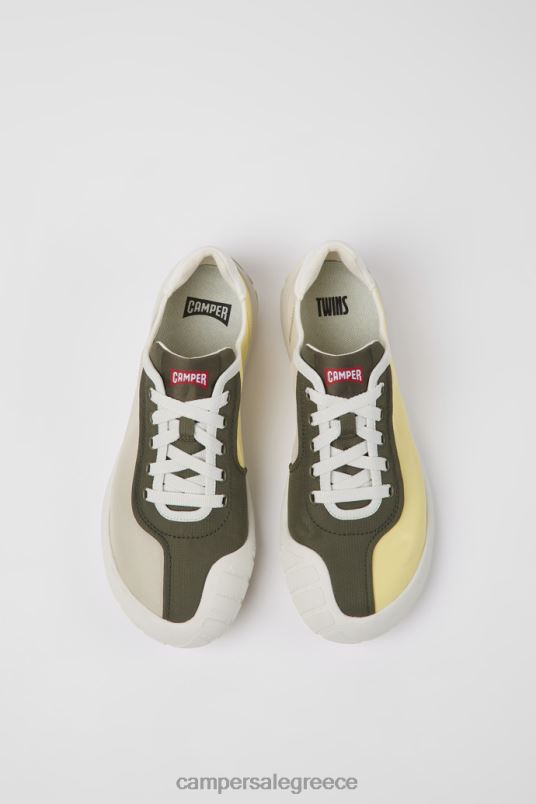 δίδυμα πολύχρωμα υφασμάτινα πάνινα παπούτσια για γυναίκες νέες αφίξεις Camper V20TF664 πολύχρωμος