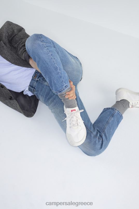 μονοπάτια λευκά υφασμάτινα πάνινα παπούτσια για γυναίκες αποκλειστικά Camper V20TF680 άσπρο