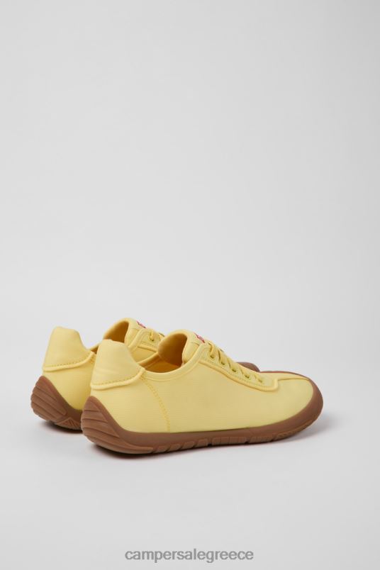κίτρινα υφασμάτινα πάνινα παπούτσια για γυναίκες Camper V20TF681 κίτρινος