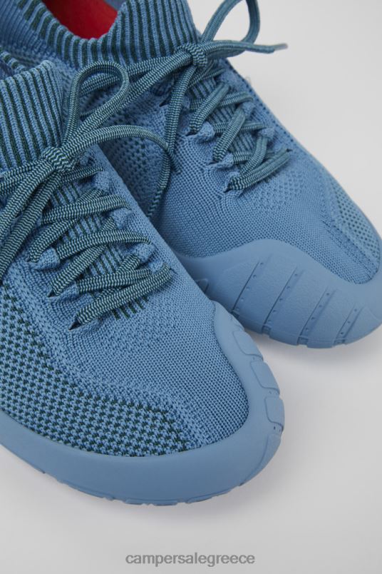 μπλε υφασμάτινα πάνινα παπούτσια σχεδίασης για γυναίκες Camper V20TF692 μπλε