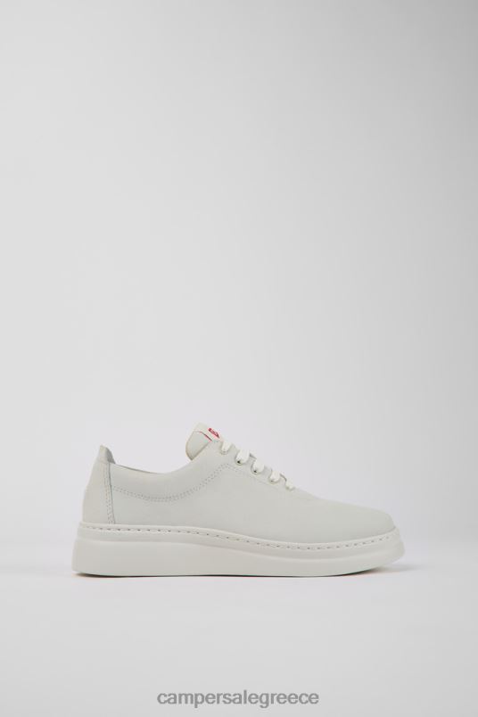αποκλειστικά επιλαχόντως λευκά μη βαμμένα δερμάτινα αθλητικά παπούτσια για γυναίκες Camper V20TF699 άσπρο
