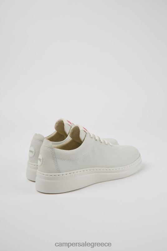 αποκλειστικά επιλαχόντως λευκά μη βαμμένα δερμάτινα αθλητικά παπούτσια για γυναίκες Camper V20TF699 άσπρο