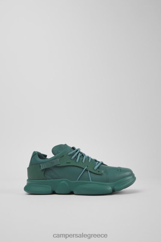 Γυναικεία πάνινα παπούτσια από δέρμα και ύφασμα με σχέδιο πράσινο καρστ Camper V20TF716 πράσινος