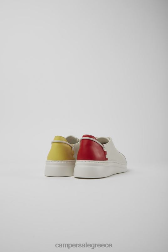 δίδυμα λευκά δερμάτινα πάνινα παπούτσια για γυναίκες νέες παραλαβές Camper V20TF734 άσπρο