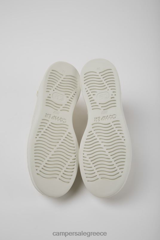 δίδυμα λευκά δερμάτινα πάνινα παπούτσια για γυναίκες νέες παραλαβές Camper V20TF734 άσπρο