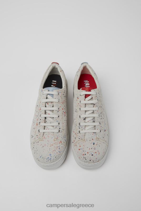 αποκλειστικά δίδυμα πολύχρωμα ανακυκλωμένα δερμάτινα αθλητικά παπούτσια για γυναίκες Camper V20TF761 πολύχρωμος