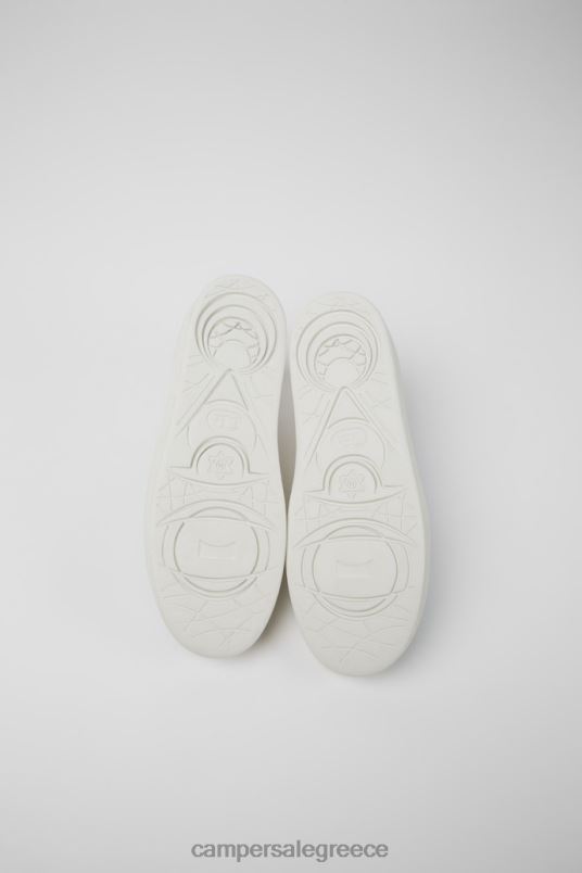 αποκλειστικά δίδυμα πράσινα μπλε και λευκά δερμάτινα αθλητικά παπούτσια για γυναίκες Camper V20TF779 πράσινος