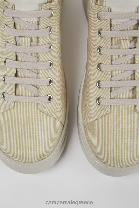 Σχέδιο δίδυμα αθλητικά παπούτσια σε μπεζ εμπριμέ Camper V20TF827 μπεζ