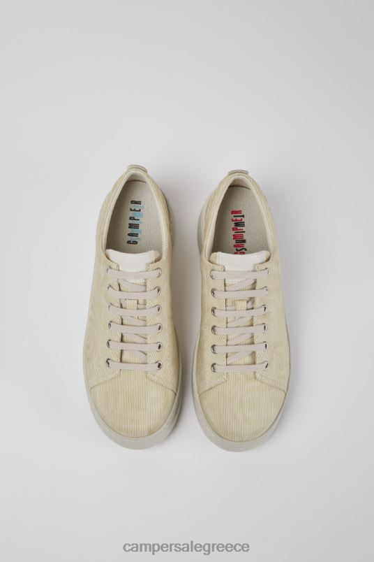 Σχέδιο δίδυμα αθλητικά παπούτσια σε μπεζ εμπριμέ Camper V20TF827 μπεζ