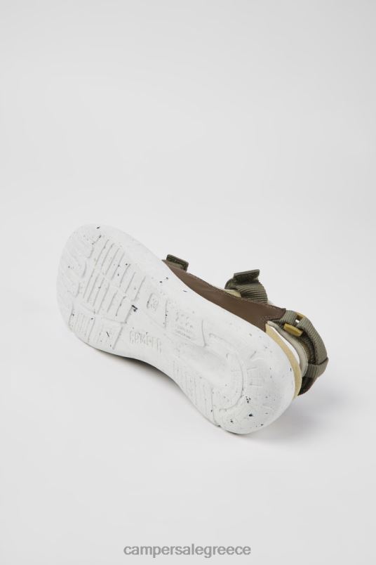 Peu stadium πολύχρωμα δερμάτινα και υφασμάτινα ημι-ανοιχτά πάνινα παπούτσια για γυναίκες νέες αφίξεις Camper V20TF676 πολύχρωμος