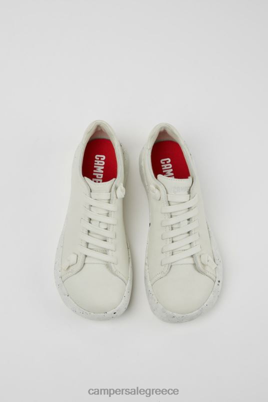 Peu stadium λευκά δερμάτινα πάνινα παπούτσια για γυναίκες νέες αφίξεις Camper V20TF727 άσπρο