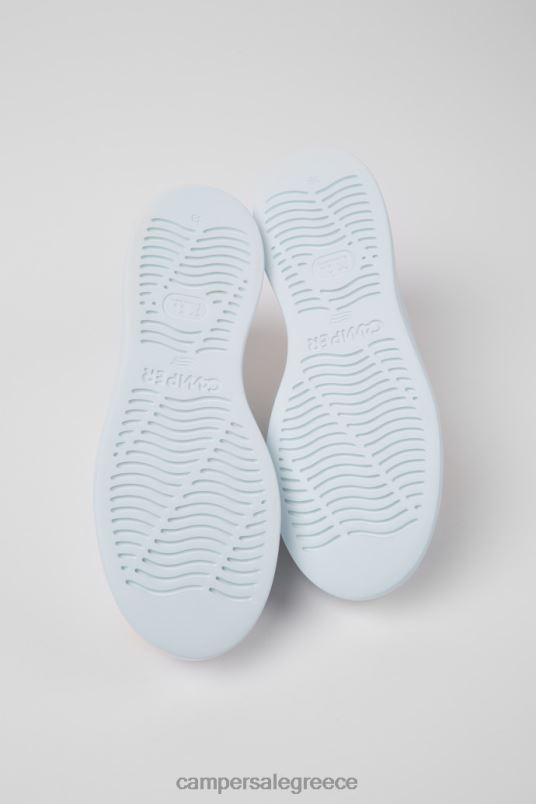 design δίδυμα δερμάτινα πάνινα παπούτσια σε λευκό εμπριμέ για γυναίκες Camper V20TF733 άσπρο