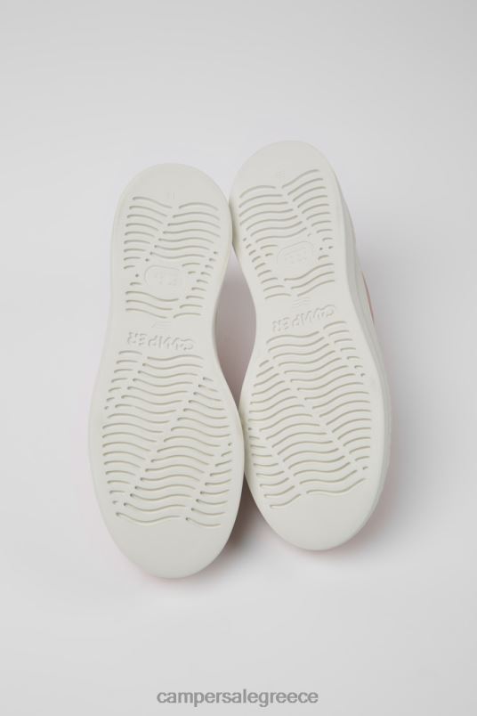 design runner up ροζ δερμάτινα αθλητικά παπούτσια για γυναίκες Camper V20TF739 ροζ