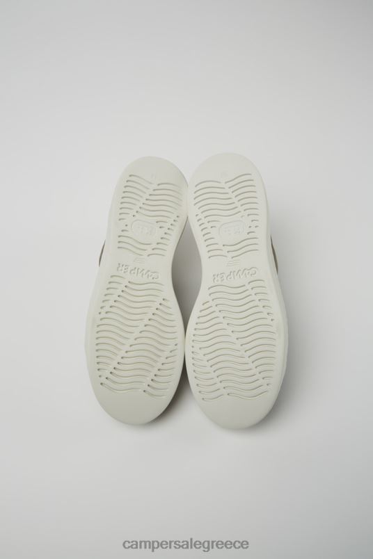 design runner up καφέ-γκρι αθλητικά παπούτσια nubuck για γυναίκες Camper V20TF737 nubuck